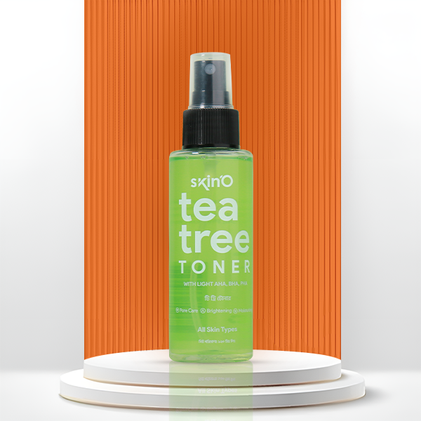Skin’O Tea Tree Toner With (Light AHA, BHA)