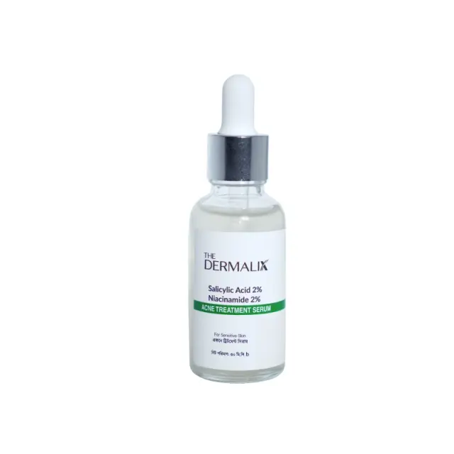 The Dermalix Salicylic Acid 2% + Niacinamide 2% Acne Treatment Serum