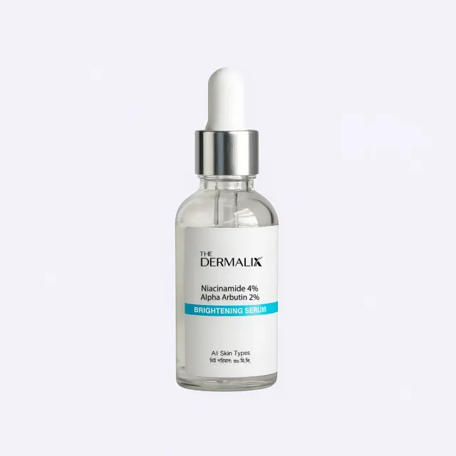 The Dermalix Niacinamide 4% + Alpha Arbutin 2% Brightening Serum